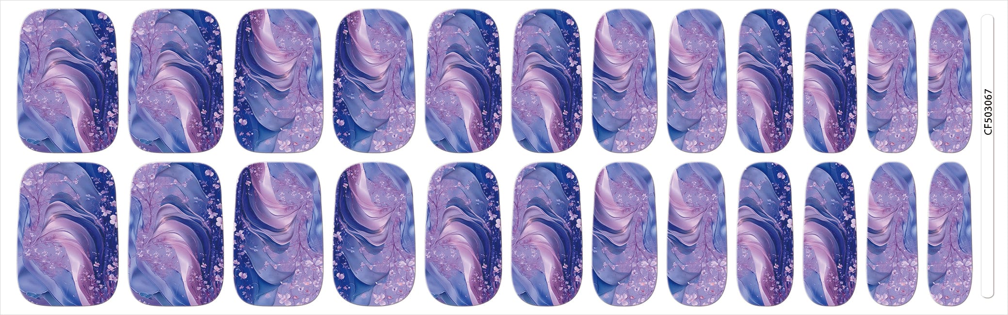 Chunky Lavender Marble