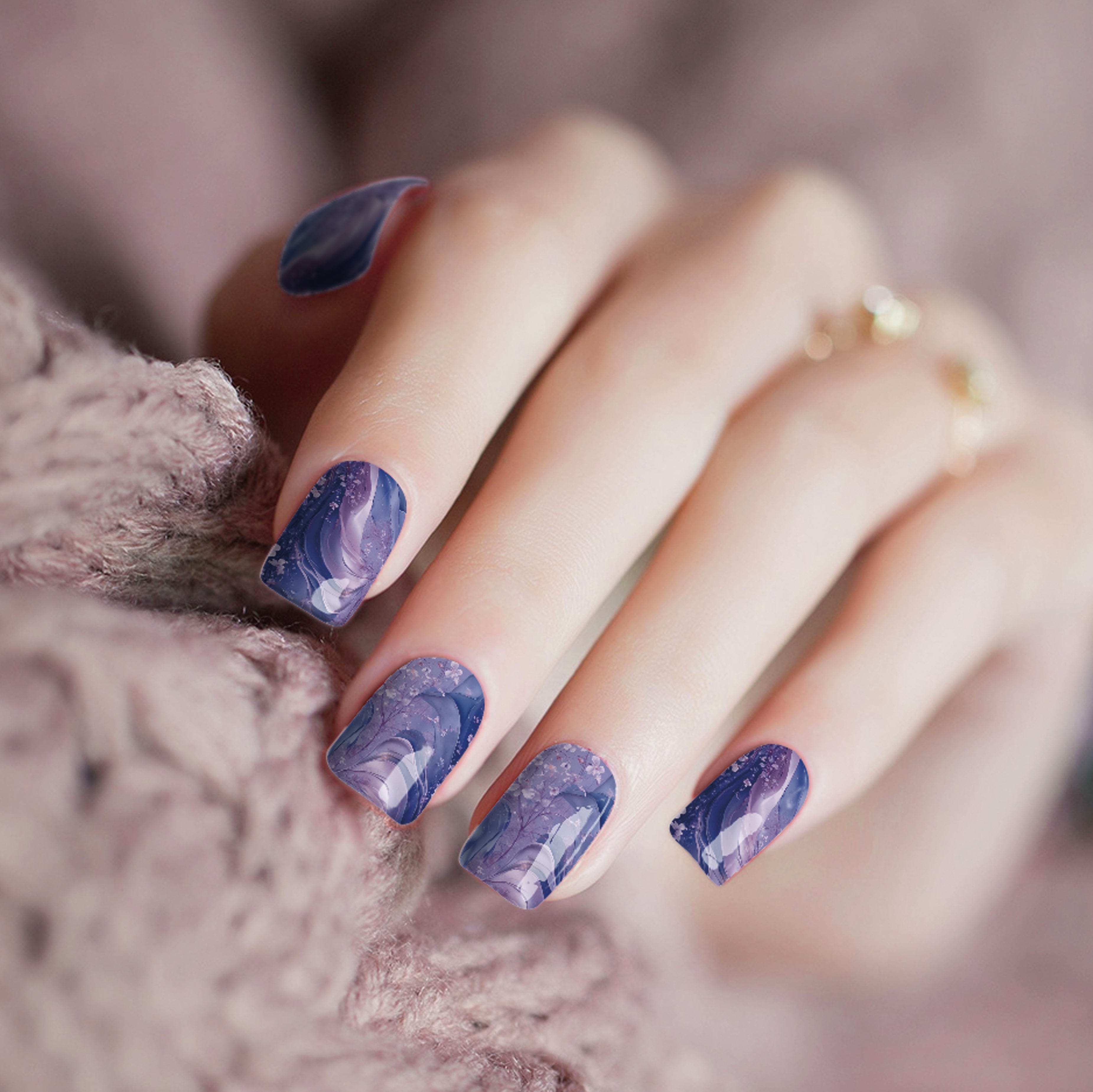 Chunky Lavender Marble